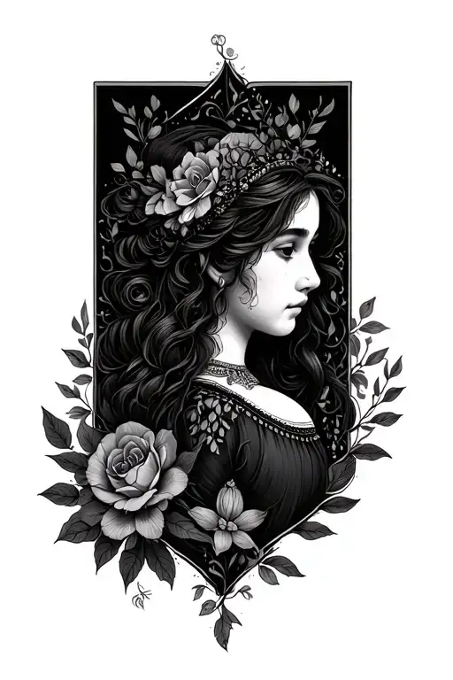 Year Of Birth In A Sylbole Or Drawing For A Sister