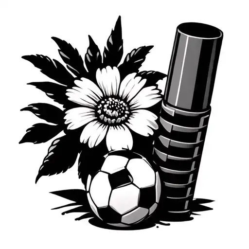 Lego And Flower And Sport Equipment