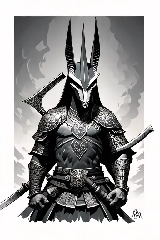 Anubis Samurai Warrior