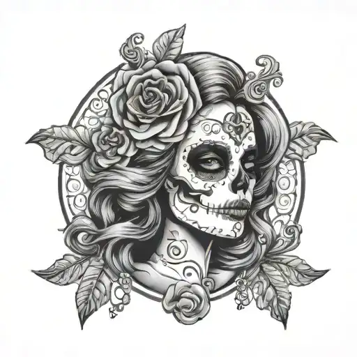 Lady Death Sugar Skull