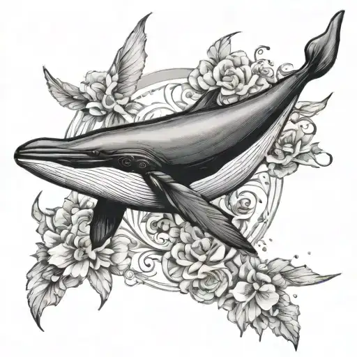 Whale And Hummingbird Combination