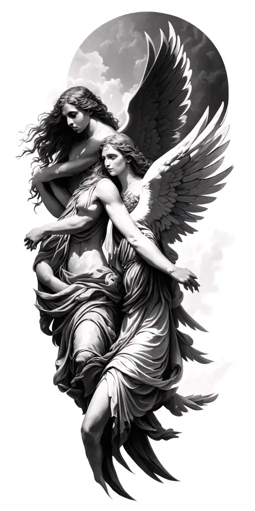 The 3 Archangels Sleeve