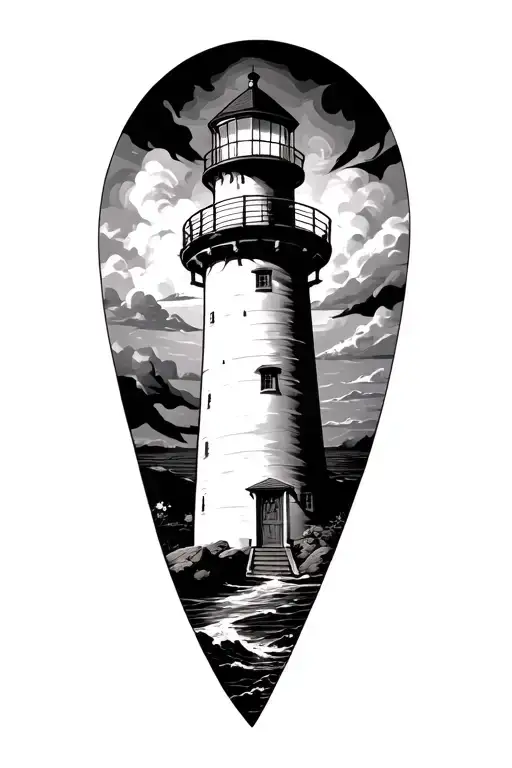 Lighthouse Overlooking
