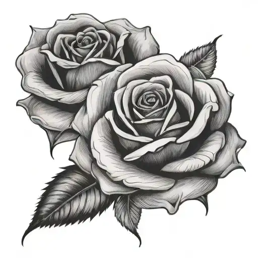 Rose With Inscription