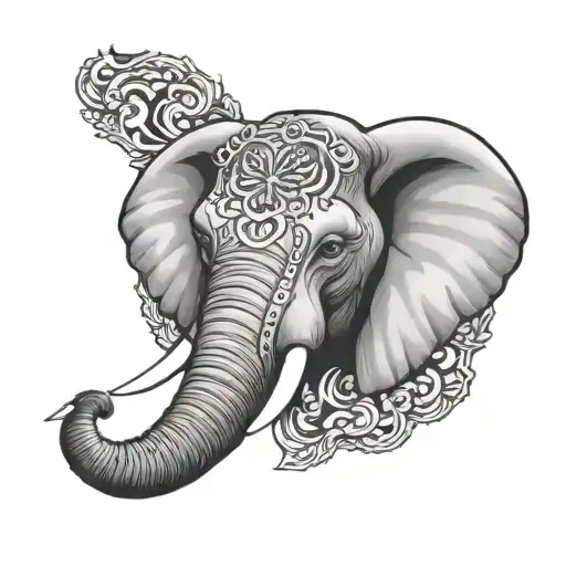 Elephant Head Inspired