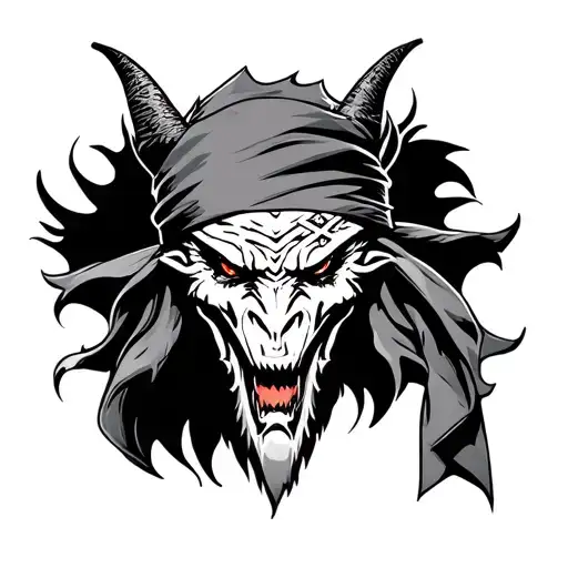 Demon With Bandana