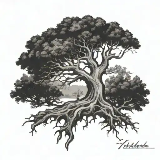 Mpm 1954 2011 With Tree Growing