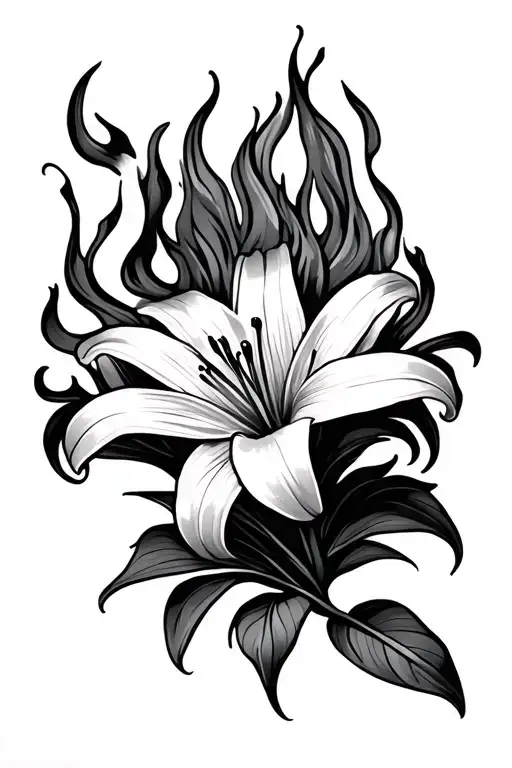 Glorrisa Fire Lily Flower