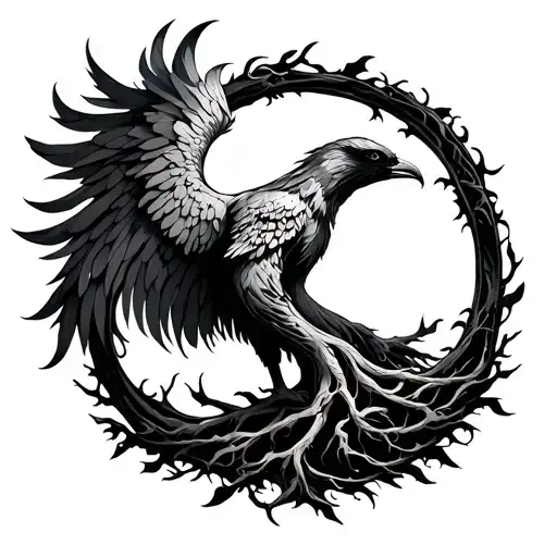 Tree Of Life Phoenix Rising