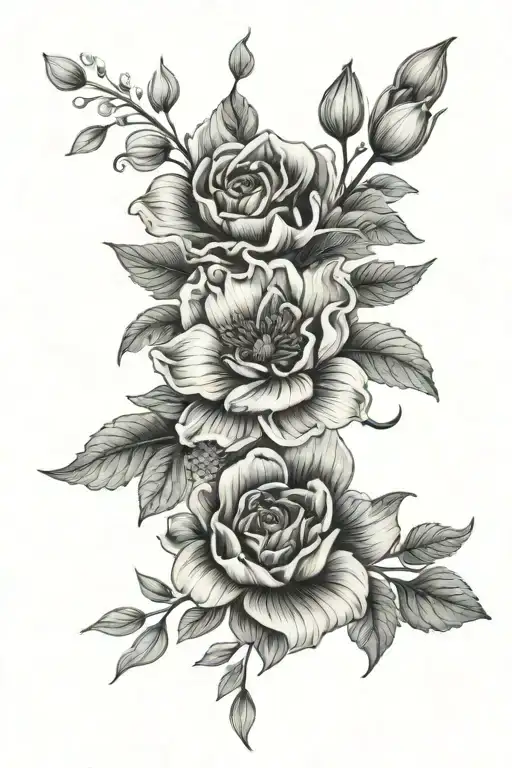 Birth Flowers Growing