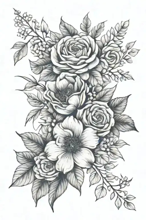 Dainty Floral Garden