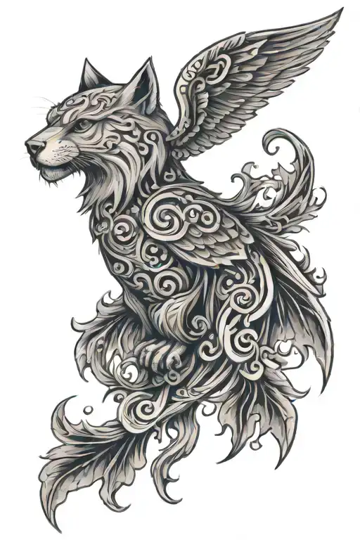 Norwegian And Scottish Tattoo Design Inspired