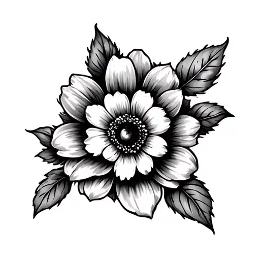 Dog Nose Print Turned Into A Flower