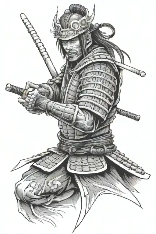 Dead Samurai Warrior