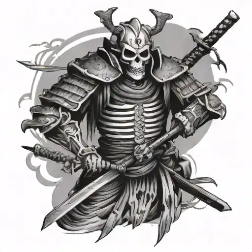 Samurai Skeleton