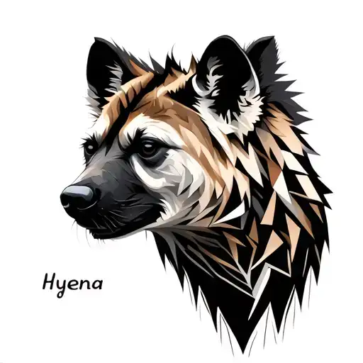 Hyena Space Geometric Shapes