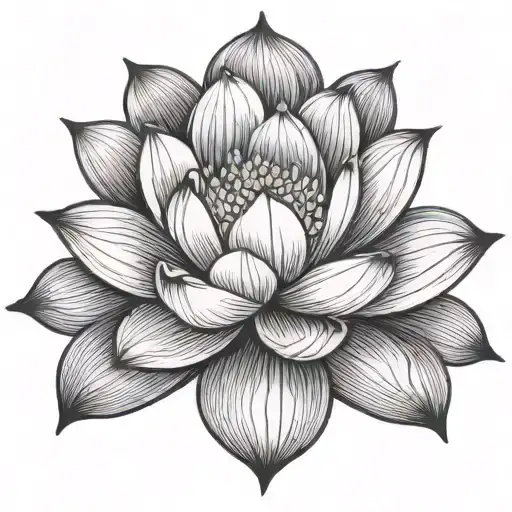 Fleur De Lotus Flower Blooming