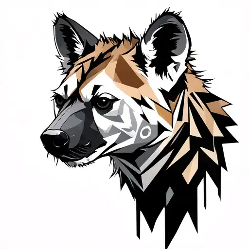 Hyena Space Geometric Shapes