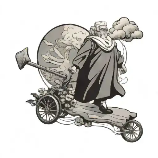 Heaven Hates With Grandma Walking Th Shape