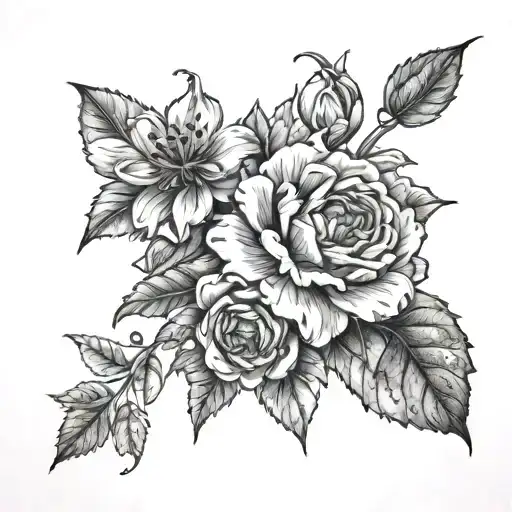 August And October Birth Flower