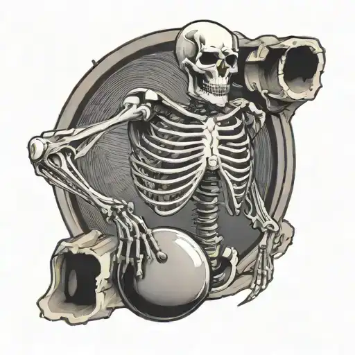 Bowling Skeleton