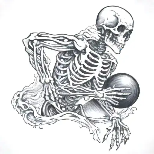 Bowling Skeleton