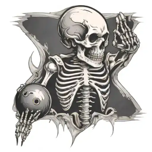 Bowling Skeleton