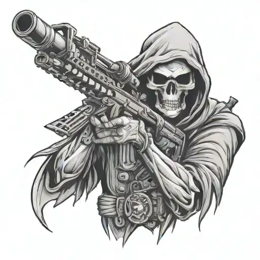 Hunter Grim Reaper Sniper Rifle