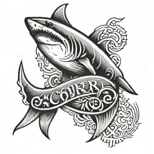 Roman Numeral Date October 2Nd 2024 With Shark Going Through