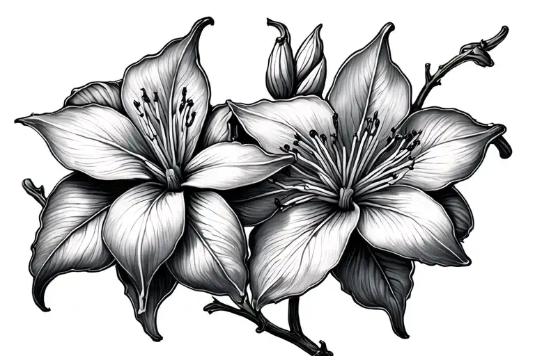 Star Fruit Flowers In Serotonin Chemical Structure