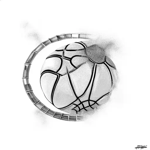 Broken Basketball Backboard