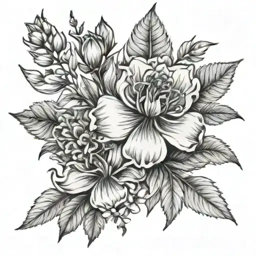 February April August October Birth Flower