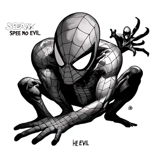 See No Evil Speak No Evil Hear No Evil Spiderman
