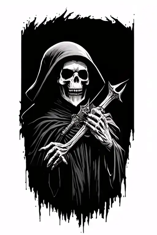 Forarm Sleve Of The Grim Reaper
