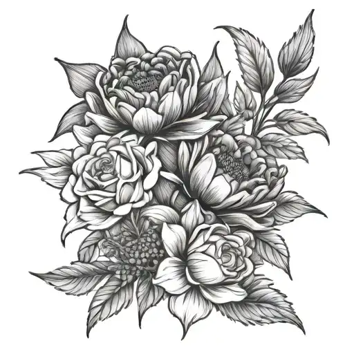 January And July And June And July Birth Flower