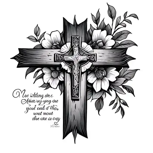 Cross And Bible Verse