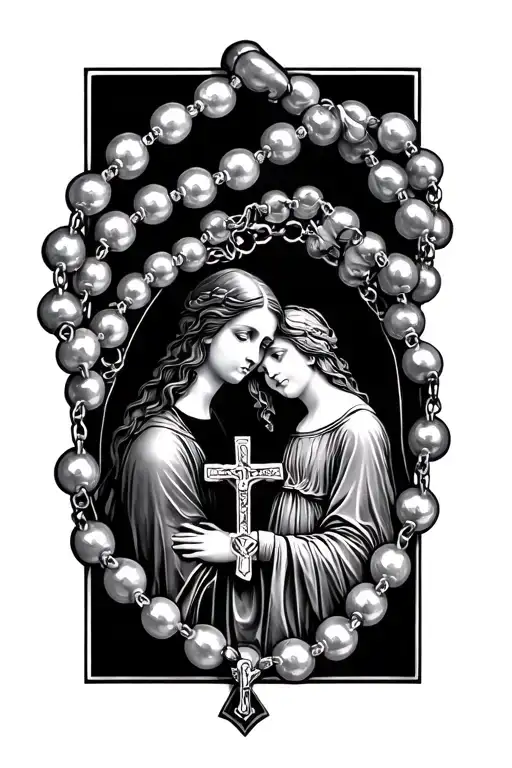 Rosary Beads With Linda And Charlotte Incorporated