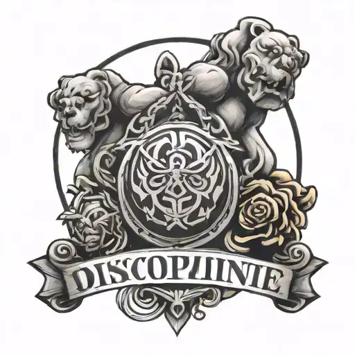 Discipline Strength Training Family Symbol