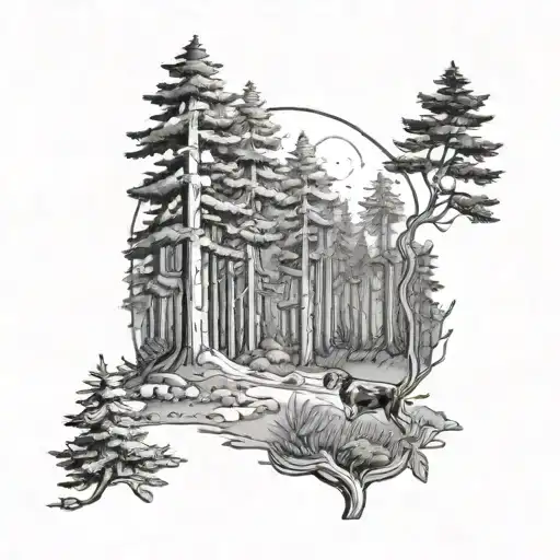 Forest In Beagle Thought