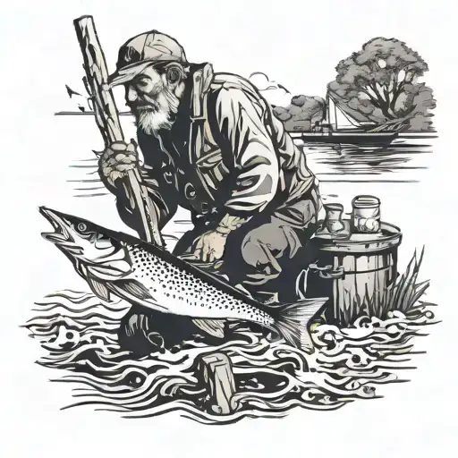Date 1962 With A Fisherman