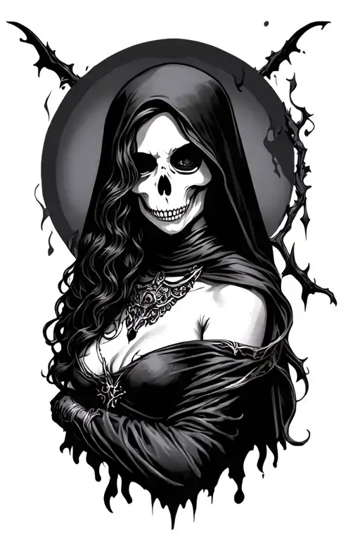 Female Grim Reaper