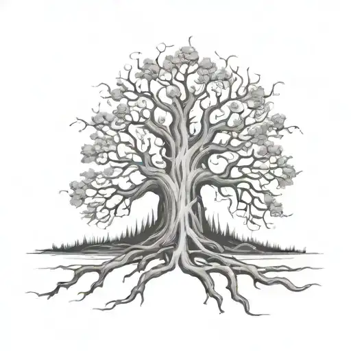 Two Family Tree Burning