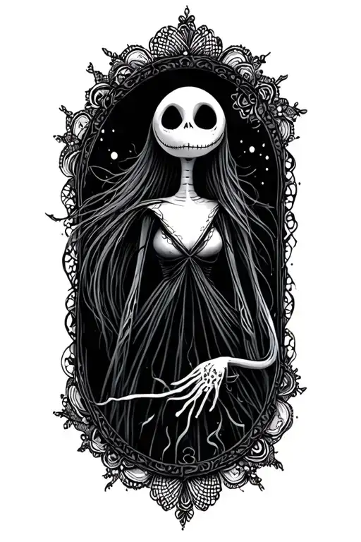 Nightmare Before Christmas And Lace