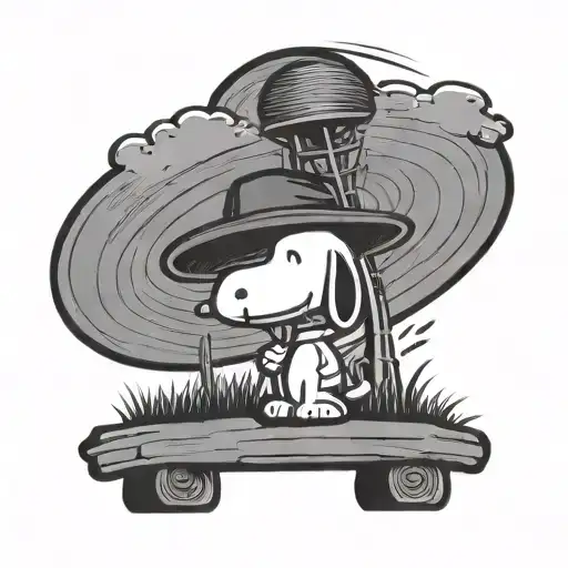 Snoopy Disc Golf
