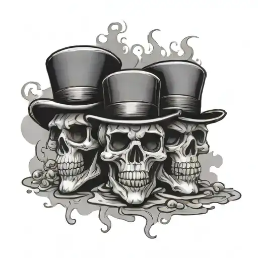 Mime Skulls Mafia Music Alcohol
