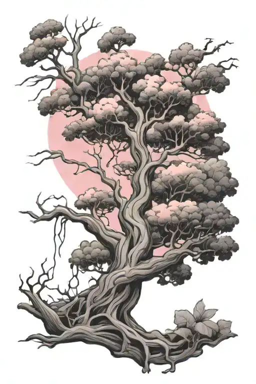 Posion Tree With Pink