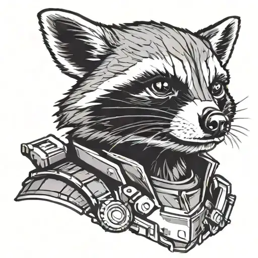 Guardians Of The Galaxy Rocket Racoon