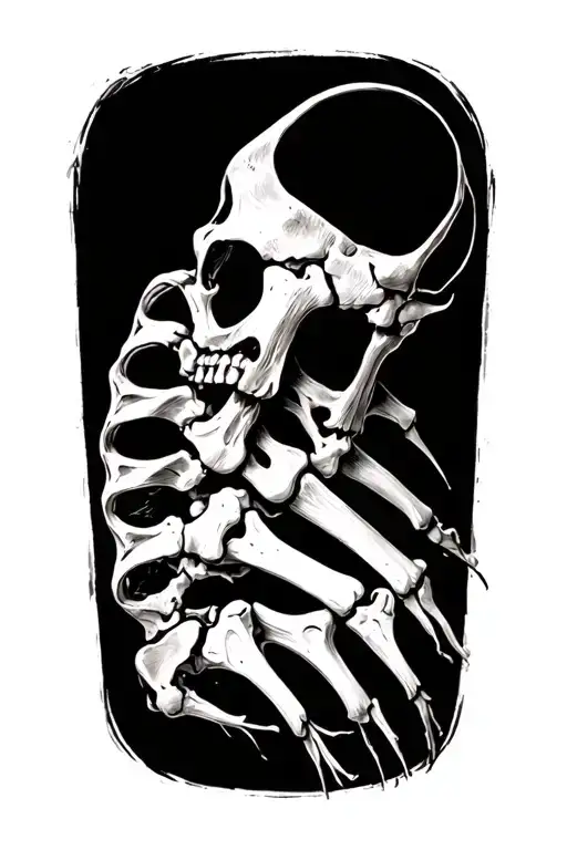 Radius Bone With Hairline Fracture