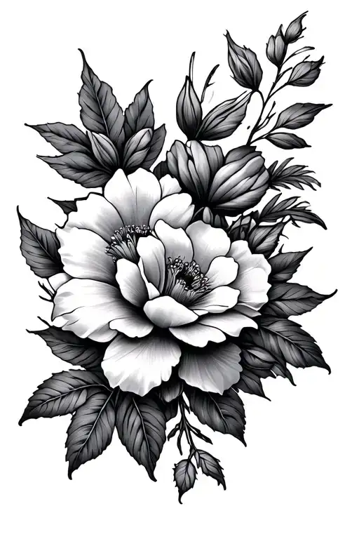 Floral With Scott In The Middle