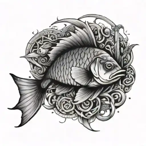 Fish And Symbols